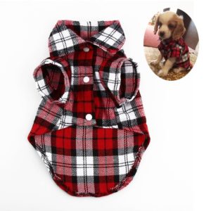 Plaid Stripe Dog Jacket