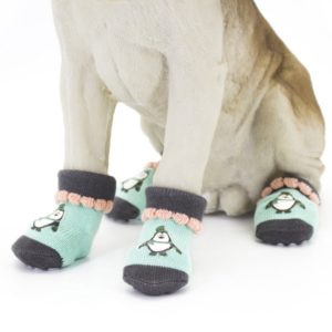 Knitted Cotton Socks for Small Medium Dogs